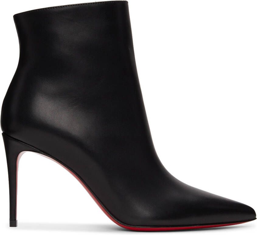 Christian Louboutin Black So Kate 85 Boots - Picture 5
