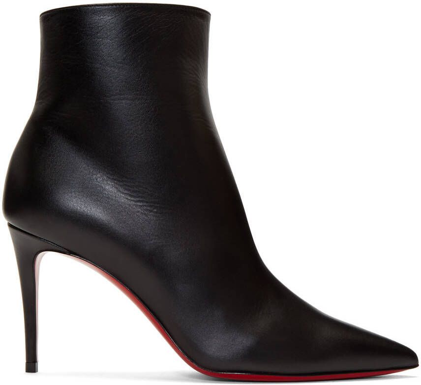 Christian Louboutin Black So Kate 85 Boots - Picture 5