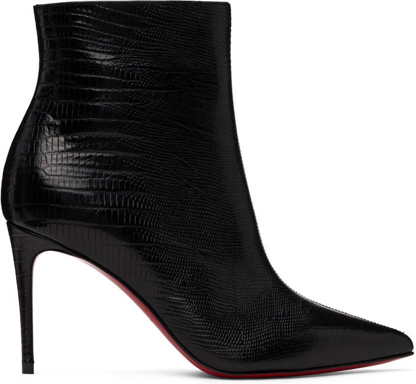 Christian Louboutin Black So Kate 85 Boots - Picture 5