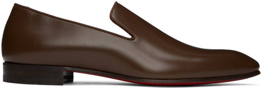 Christian Louboutin Brown Dandelion Loafers - Picture 5