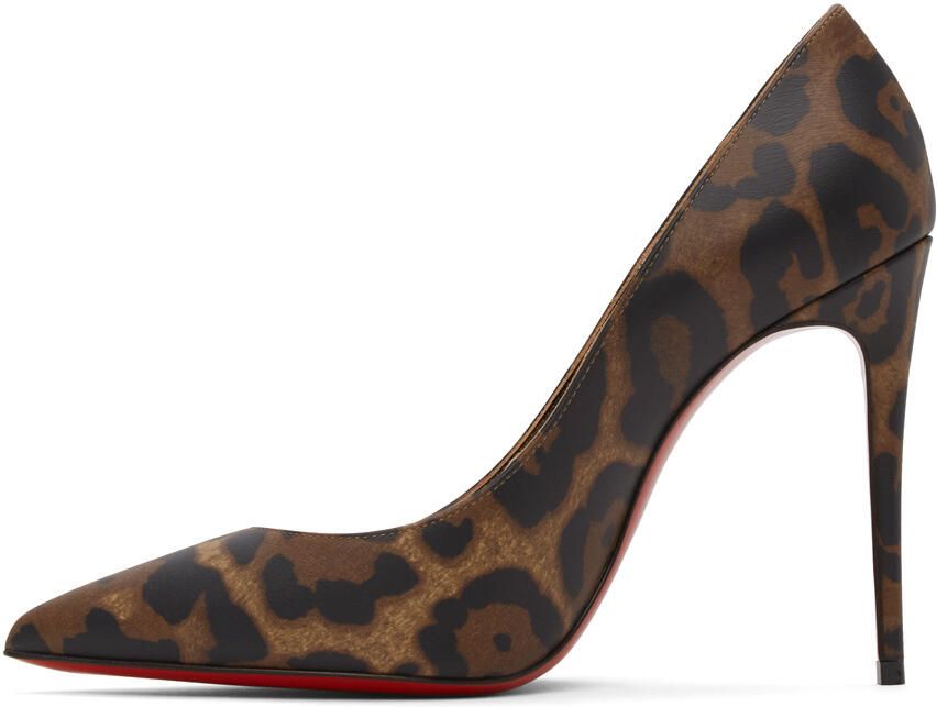 Christian Louboutin Beige Kate 100mm Heels - Picture 2