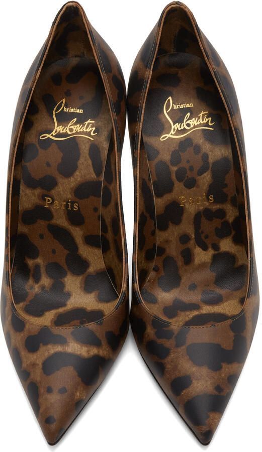 Christian Louboutin Beige Kate 100mm Heels - Picture 3