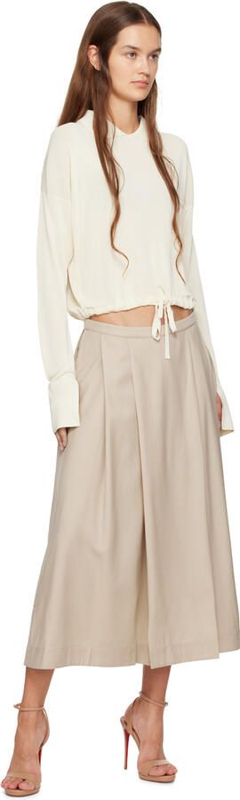 Christian Louboutin Beige Loubi Queen 120 Heeled Sandals - Picture 12