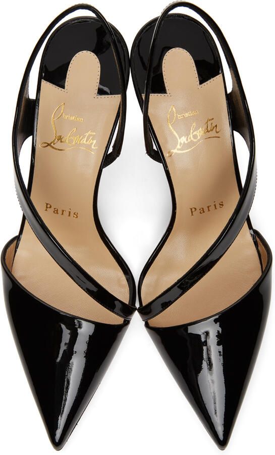 Christian Louboutin Black Brandina 85 Heels