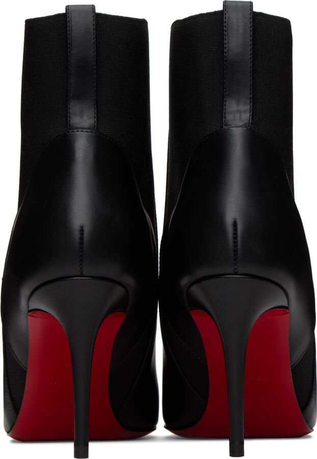 Christian Louboutin Black Chick Chelsea Boots - Picture 3