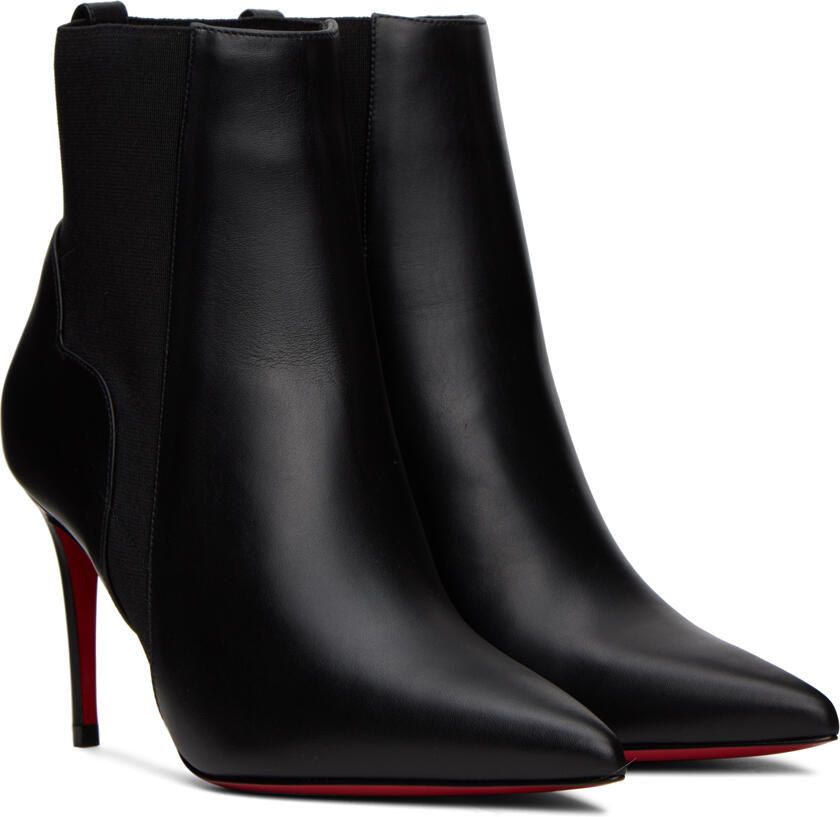 Christian Louboutin Black Chick Chelsea Boots - Picture 2