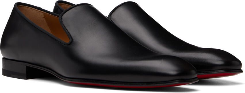 Christian Louboutin Black Our Georges Lace-Up Shoes - Picture 6