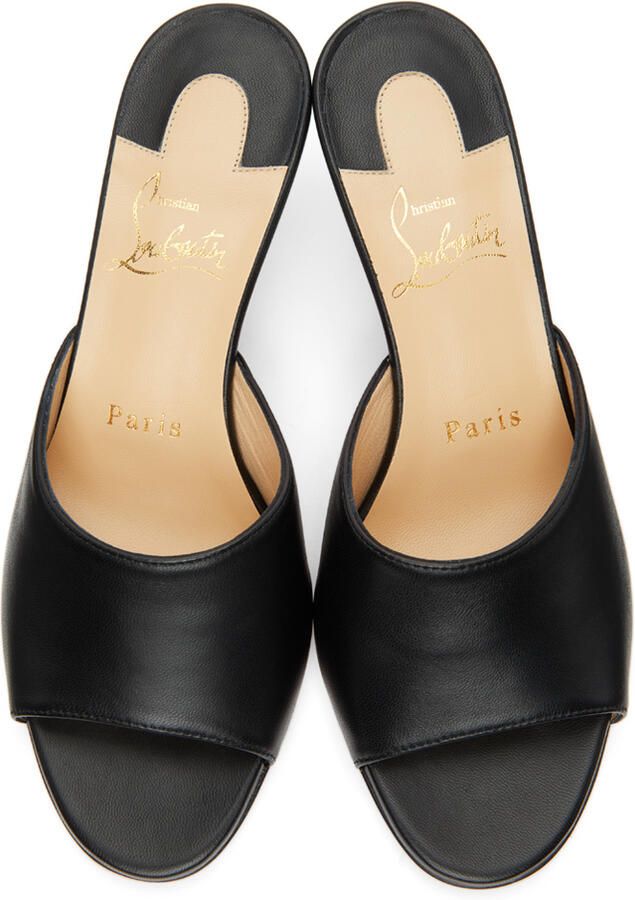 Christian Louboutin Black East 55 Mules