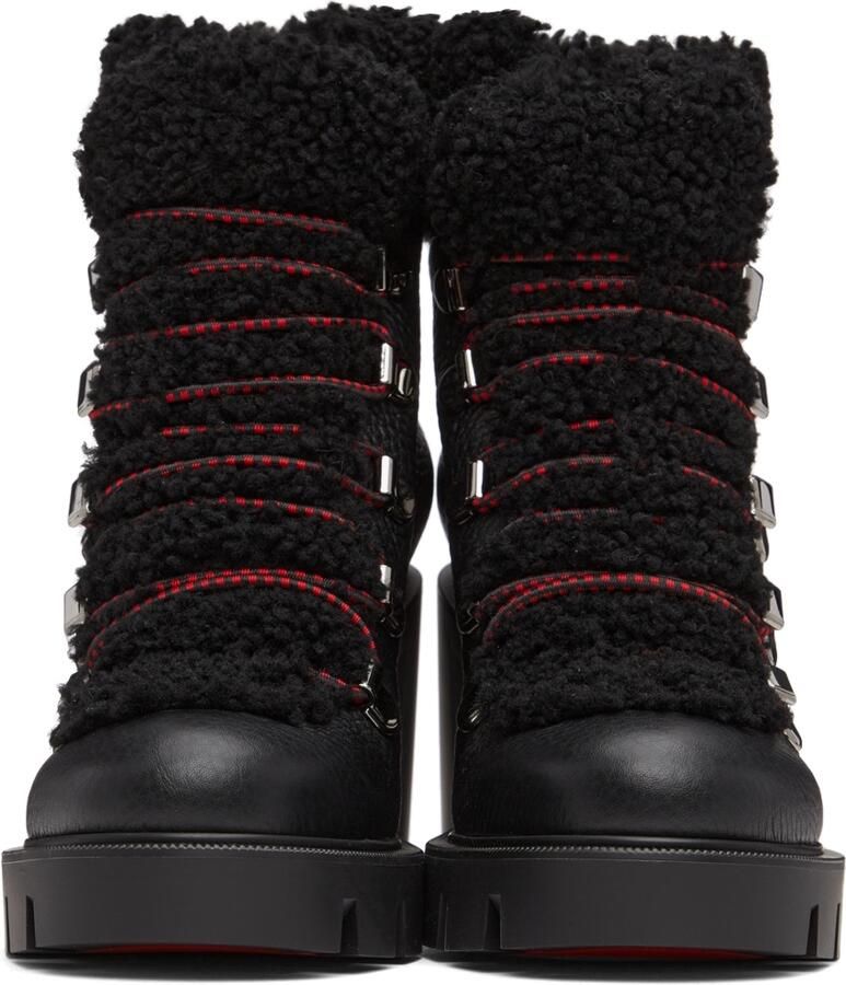 Christian Louboutin Black Edelvizer Ankle Boots - Picture 2
