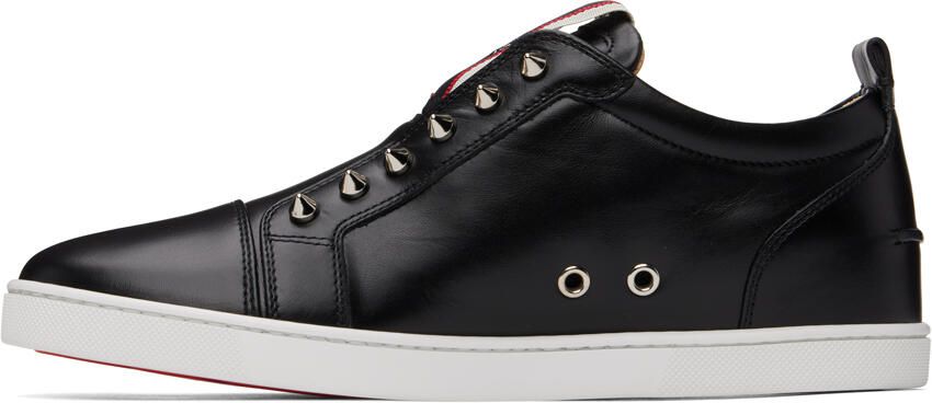 Christian Louboutin Black F.A.V. Fique A Vontade Sneakers - Picture 3
