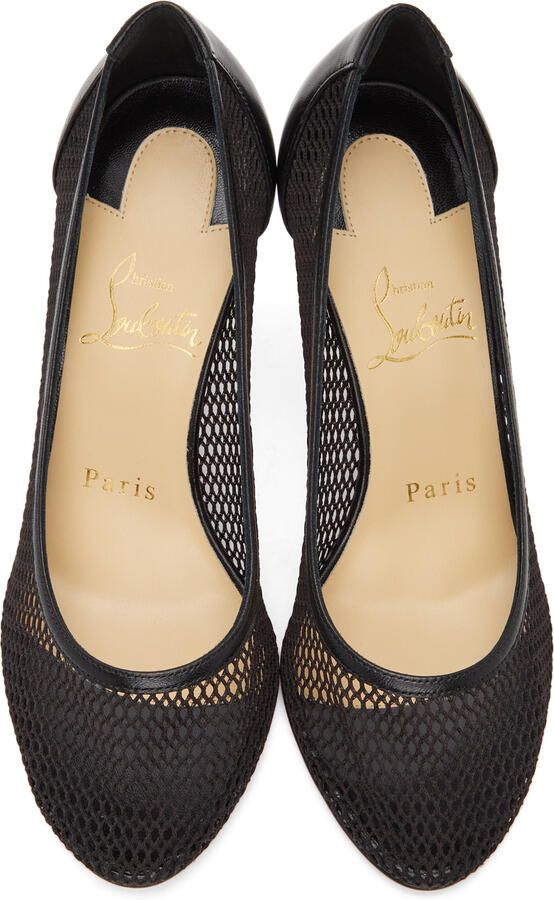 Christian Louboutin Black Filomena 85 Heels - Picture 4