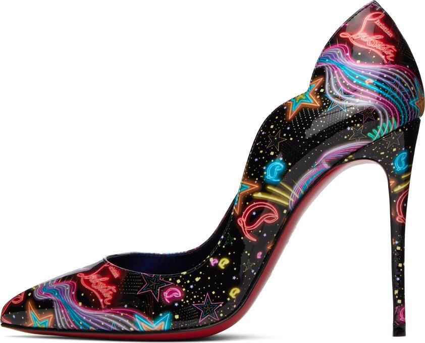 Christian Louboutin Black Hot Chick Heels - Picture 3