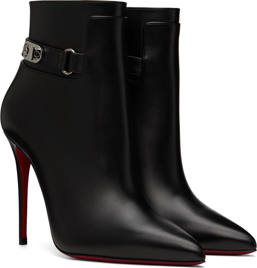 Christian Louboutin Black Lock So Kate 100 Boots