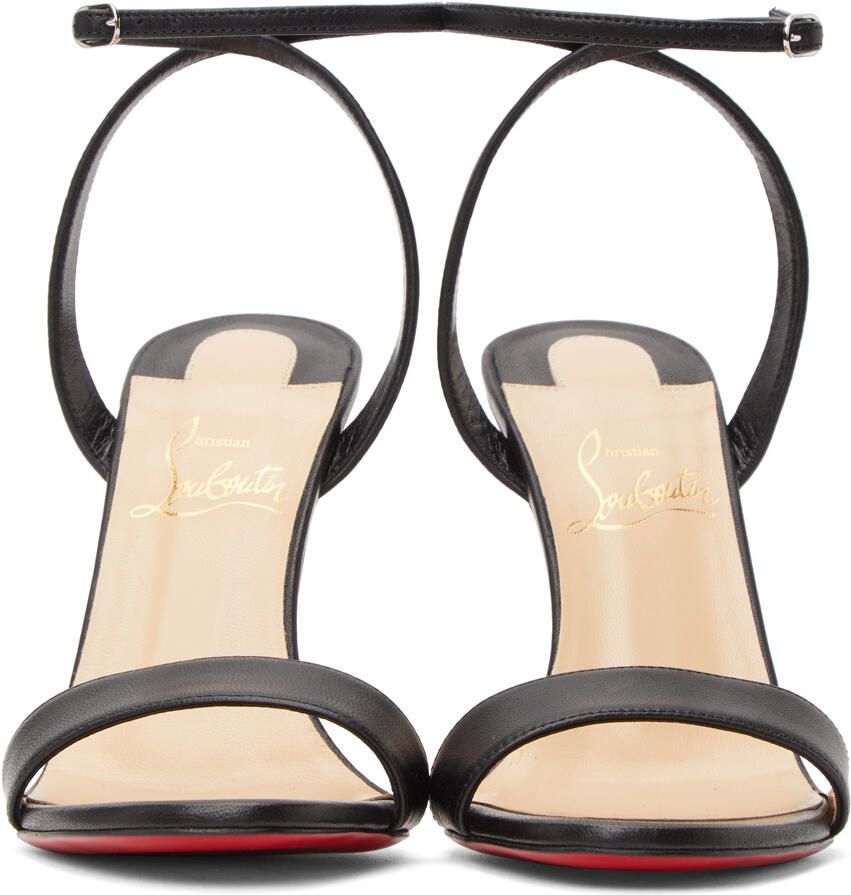 Christian Louboutin Black Loubigirl 100 Heeled Sandals