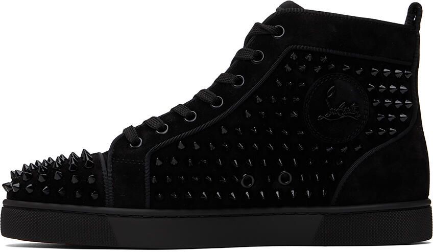 Christian Louboutin Black Louis Orlato Sneakers - Picture 3