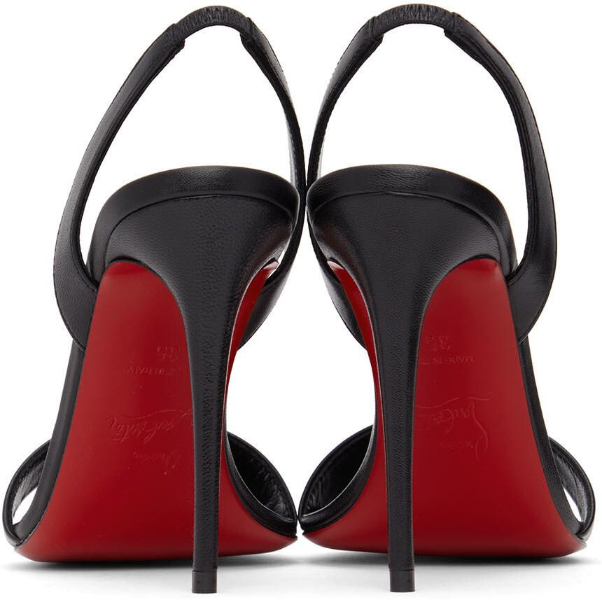 Christian Louboutin Black Marilyn 100 Heeled Sandals