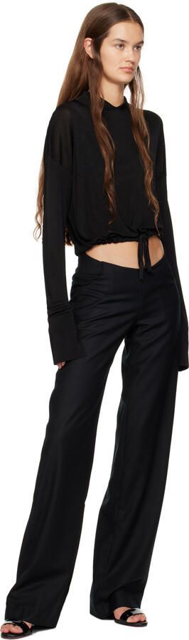 Christian Louboutin Black Miss Sabina 55 Heeled Sandals - Picture 4