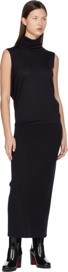 Christian Louboutin Black PVC Loubiran 70 Boots - Picture 4