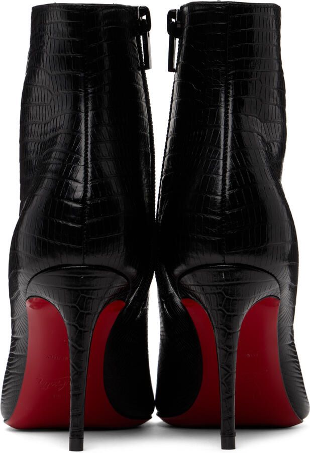 Christian Louboutin Black So Kate 85 Boots - Picture 3