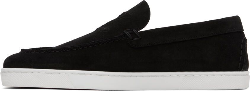 Christian Louboutin Black Varsiboat Sneakers - Picture 3