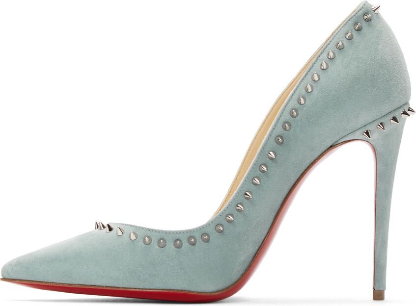 Christian Louboutin Blue Anjalina 100 Heels