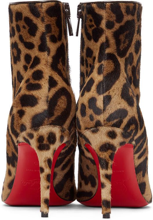 Christian Louboutin Brown So Kate 85 Boots - Picture 4