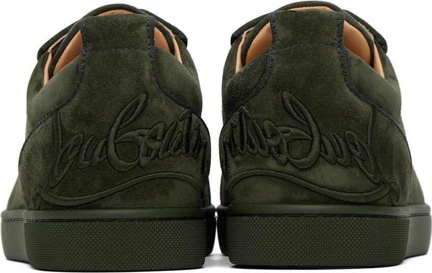 Christian Louboutin Green Fun Louis Junior Sneakers