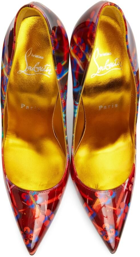 Christian Louboutin Multicolor So Kate 120mm Heels - Picture 4