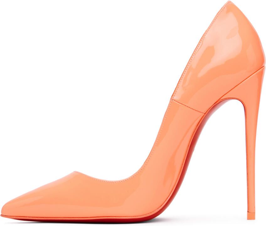 Christian Louboutin Orange So Kate 120mm Heels - Picture 3