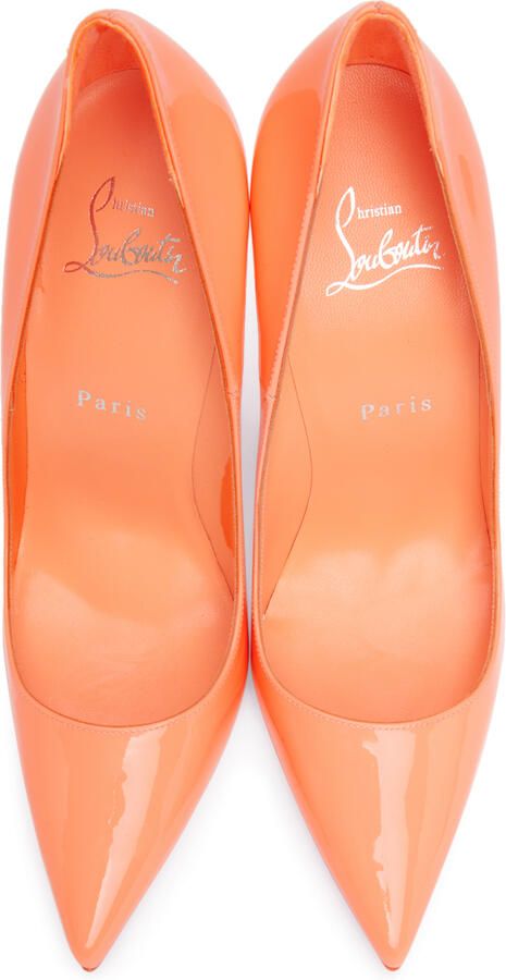 Christian Louboutin Orange So Kate 120mm Heels - Picture 4