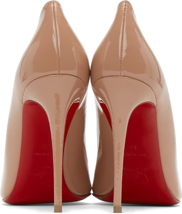 Christian Louboutin Pink Hot Chick 100mm Heels - Picture 2