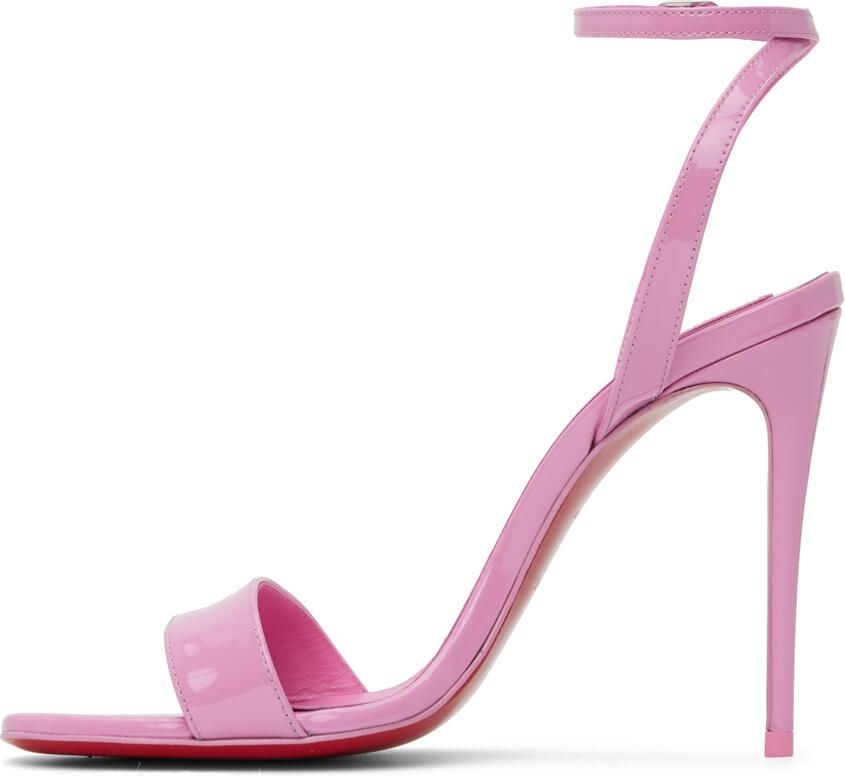 Christian Louboutin Pink Loubigirl Heeled Sandals - Picture 2