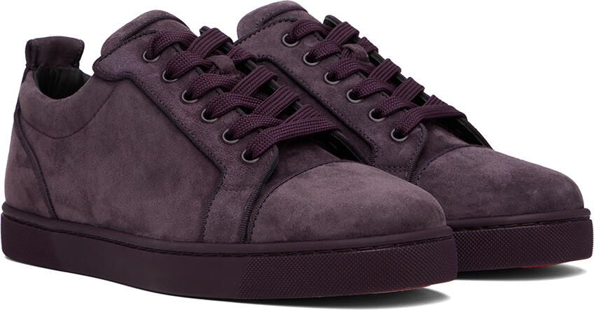 Christian Louboutin Purple Louis Junior Sneakers - Picture 2