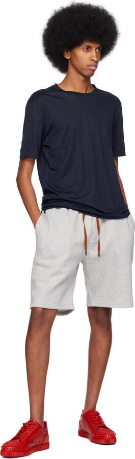 Christian Louboutin Red Louis Junior Spikes Orlato Sneakers - Picture 4