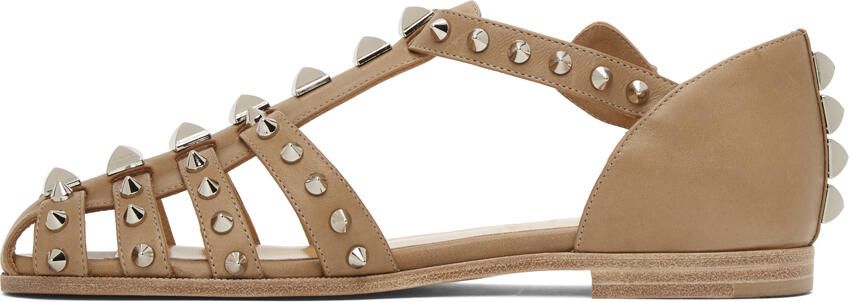Christian Louboutin Tan Loubiclou Sandals - Picture 2