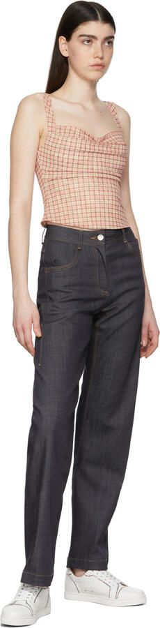 Christian Louboutin White Bordo Strass Sneakers - Picture 4