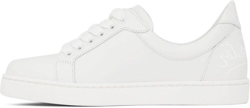 Christian Louboutin White Elo Loubi Flat Sneakers - Picture 3