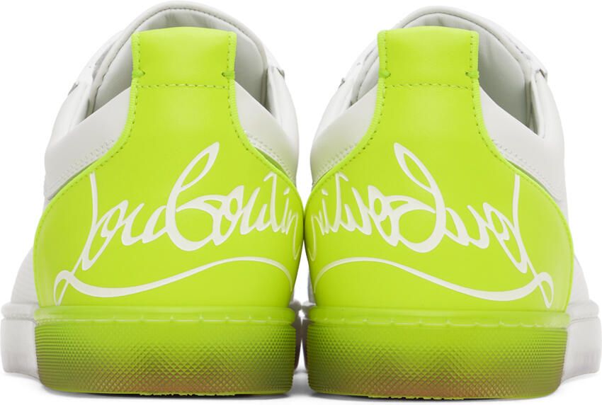 Christian Louboutin White Fun Louis Junior Sneakers