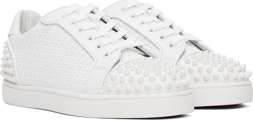 Christian Louboutin White Seavaste 2 Sneakers - Picture 2