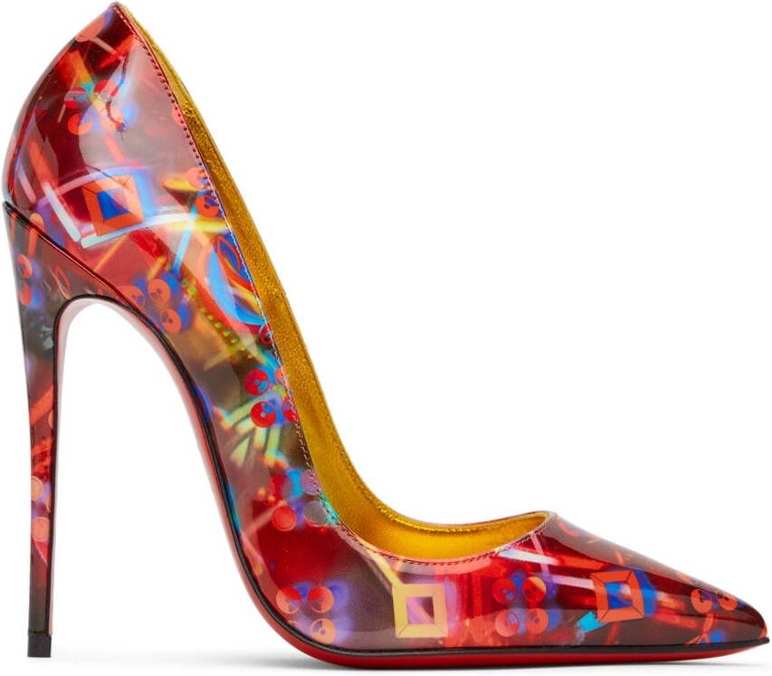 Christian Louboutin Multicolor So Kate 120mm Heels - Picture 5