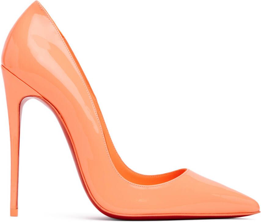 Christian Louboutin Orange So Kate 120mm Heels - Picture 5