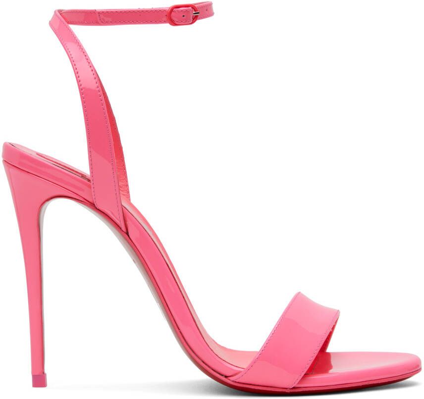 Christian Louboutin Pink Loubigirl 100 Heeled Sandals