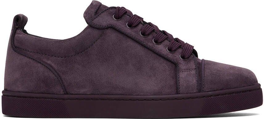 Christian Louboutin Purple Louis Junior Sneakers - Picture 5