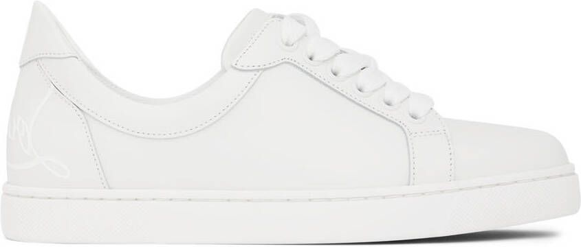 Christian Louboutin White Elo Loubi Flat Sneakers - Picture 5