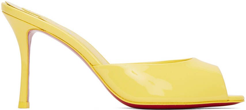 Christian Louboutin Yellow Me Dolly Heeled Sandals - Picture 5