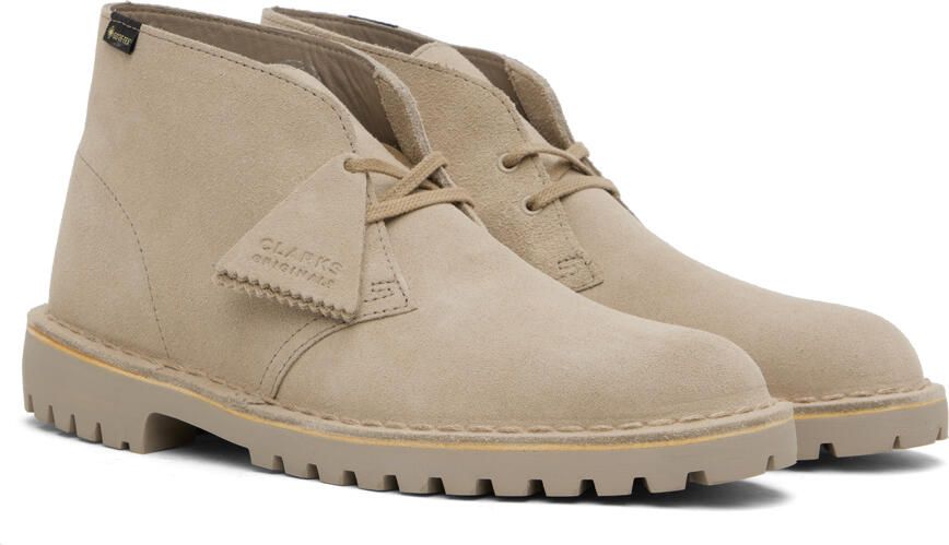 Clarks Originals Beige Beams Edition Desert Rock Boots - Picture 2