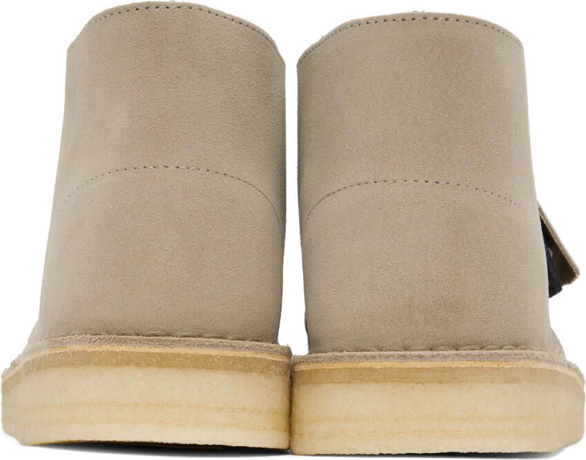 Clarks Originals Beige Coal Desert Boots