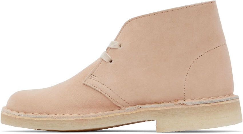 Clarks Originals Beige Desert Boots - Picture 3