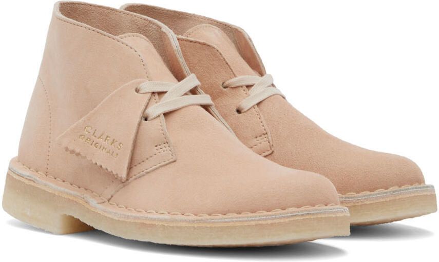Clarks Originals Beige Desert Boots - Picture 2