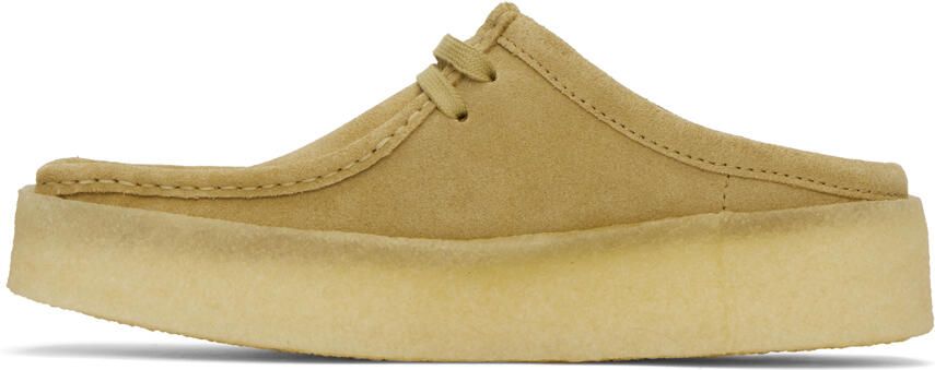 Clarks Originals Beige Wallabee Cup Lo Loafers - Picture 3